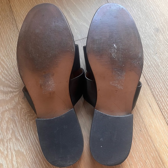 Madewell The Dixson Fisherman Mule in true black - Picture 8 of 10